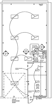 Floorplan for Unit #2001